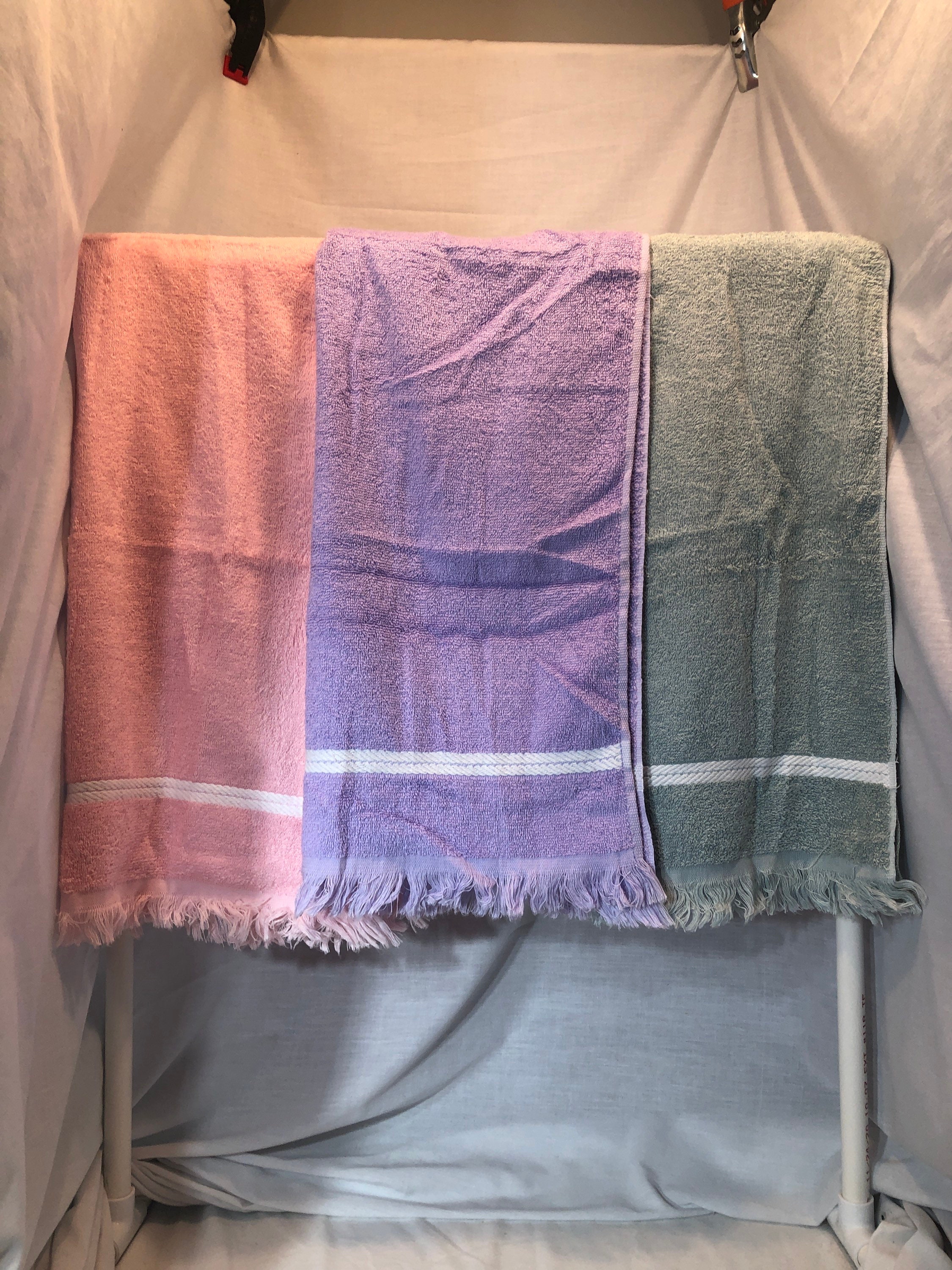 Vintage Dundee bath towel vintage bathroom towel retro bath Etsy