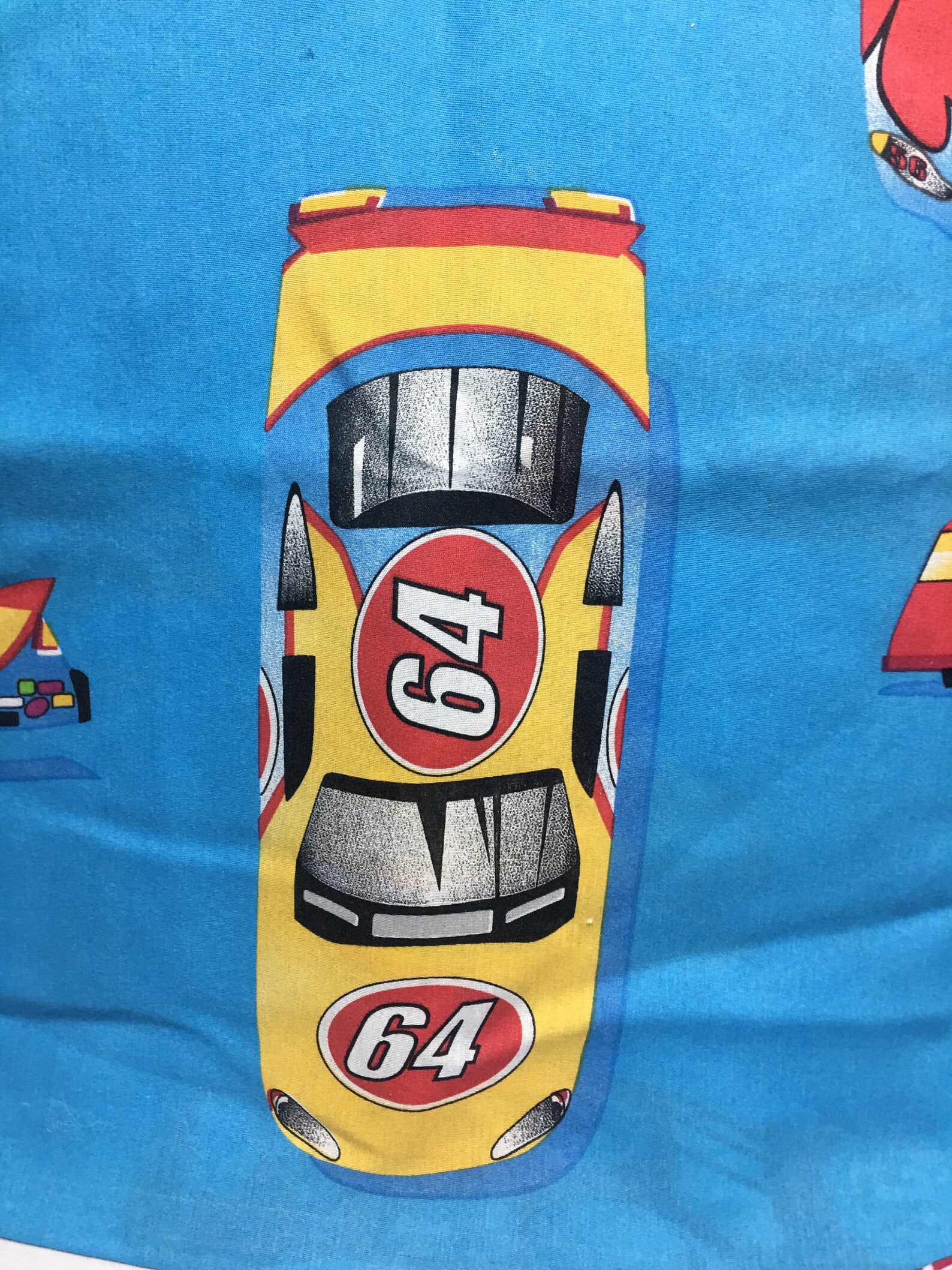 Vintage Nascar Racing Twin Sheet Car Sheet Bedding Racing Etsy