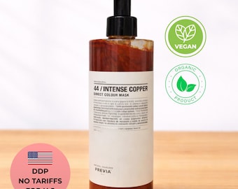 Hair Conditioner | Previa Intense Copper Colour Mask 500ml | Natural Haircare | Vegan