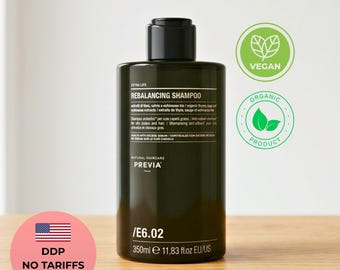 Hair Shampoo for Oily Hair | Previa Haircare Rebalancing | Organic Products | Vegan