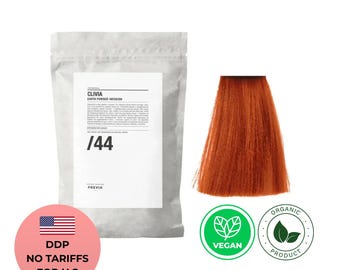 Copper Hair Dye | Hair Color Previa Earth Infusion Powder 44 Clivia | Vegan | Natural Products