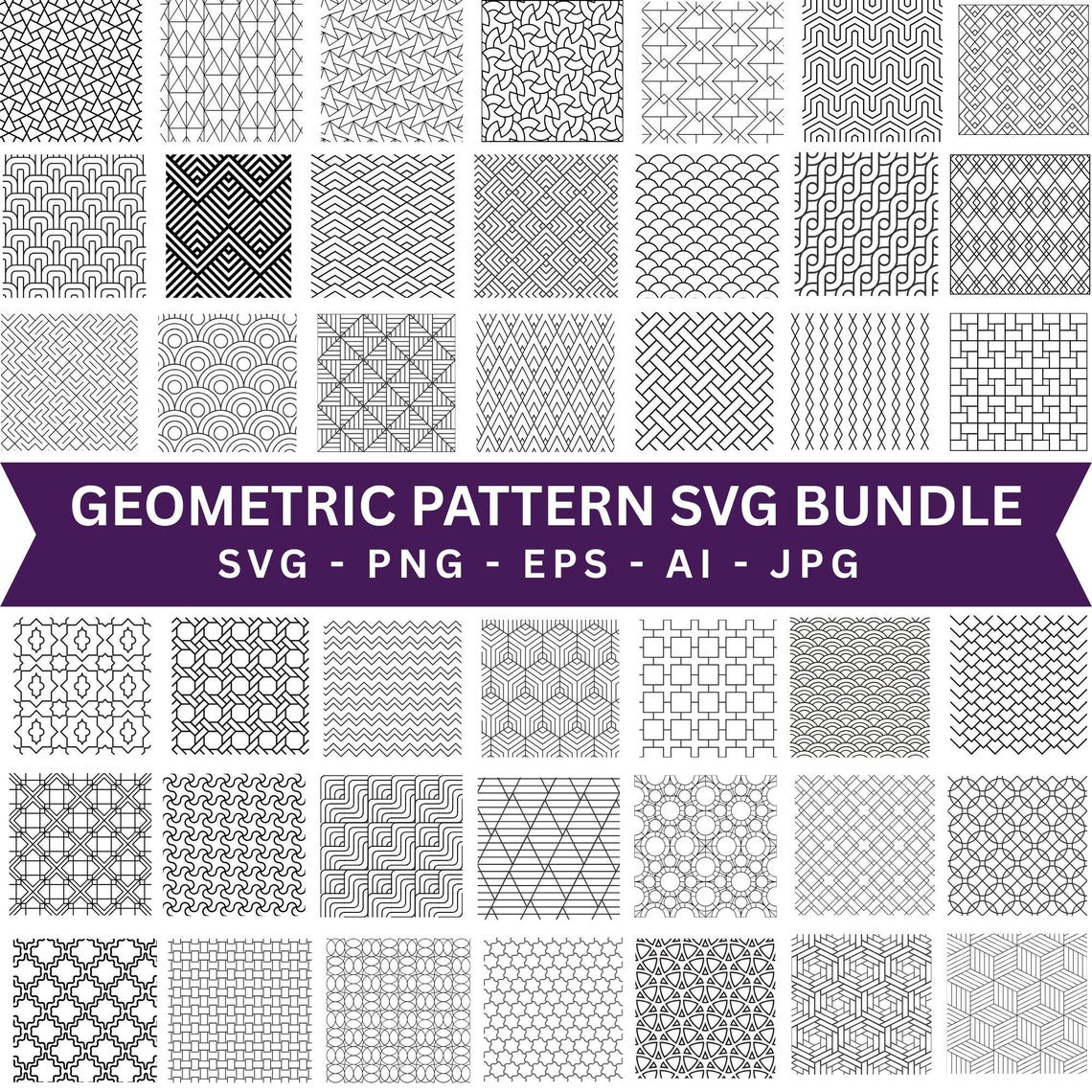 Random Line Pattern Svg Seamless Patterns Svg, Geometric Vector, Lines Pattern Svg, Geometric ...