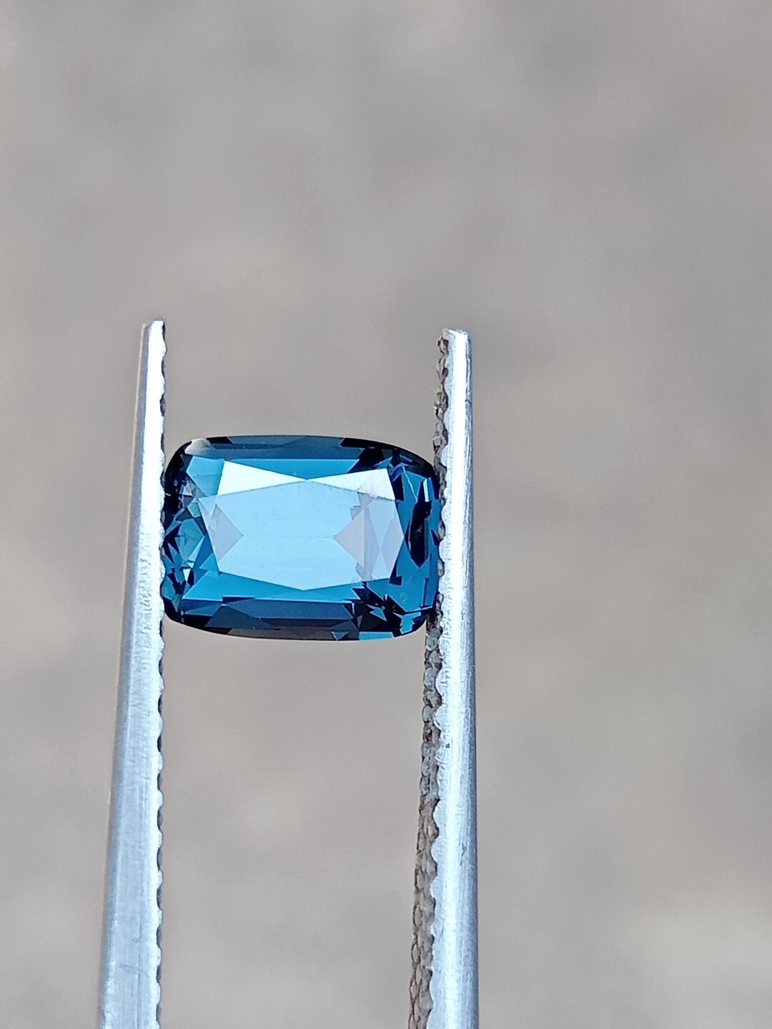 1.05 Ct Natural Ceylon Blue Spinel Gemstone | Rectangular Cushion Mixed ...