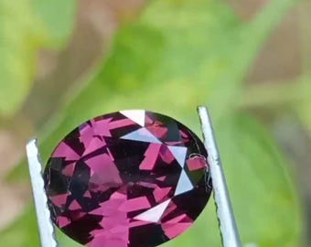 Natural Purple Spinel 2.20 Ct Oval Mixed Cut|Loose Gemstone|Certified Quality Spinel for Jewelry Making | Ceylon Spinel|Sri Lanka Rathnapura