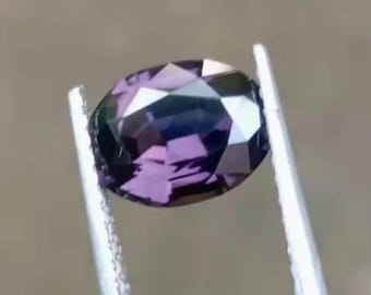 Natural Violetish Purple Spinel 1.47ct Oval Mixed Cut | Ceylon Sri Lanka Loose Gemstone for Ring Pendant Jewelry | Unique Ceylon Gems
