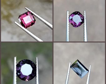 天然スリランカ産スピネルルース宝石｜セイロン産スピネル宝石｜ルース宝石｜紫色の宝石｜希少宝石｜良質なセイロン産宝石