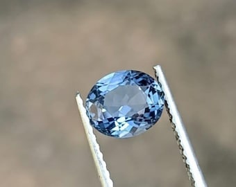 Natural Cobalt Spinel 1.34ct Oval Bluish Violet Gemstone Rare Mixed Cut Loose Spinel for Jewelry Making Sri Lanka Gem stone, Ceylon Gemstone