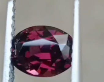 Natural Violetish Purple Spinel 2.02ct Oval Cut | Loose Purple Spinel Gemstone |Mixed Cut Fine Jewelry Stone | Sri Lanka Gems | Ceylon Gems
