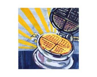 Waffeln! Limitierte Auflage mit Rand.
