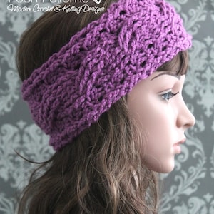 CROCHET PATTERN Crochet Headband Pattern, Crochet Ear Warmer Pattern ...