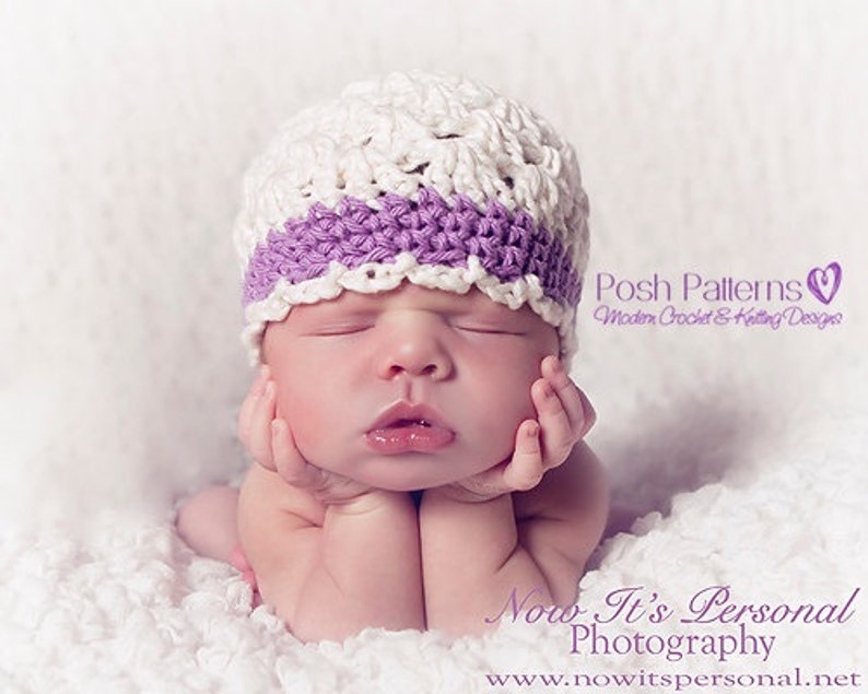 Crochet PATTERN Crochet Hat Pattern Crochet Patterns for Baby Hats Baby, Toddler, Child, Kids, Adult Sizes Photo Prop PDF 148 image 6