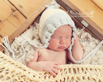 Strickanleitung - Strickanleitung Babymütze - Strickanleitung Mütze - Einfache Strickanleitungen für Anfänger - Pixie Mütze Strickanleitung PDF