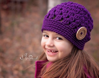 Crochet Patterns - Slouchy Hat Pattern - Crochet Hat Pattern - Crochet Patterns for Children - Baby, Toddler, Childs, Kids, Adult - PDF 284