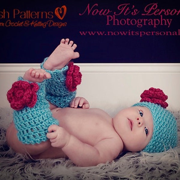 Crochet Pattern - Crochet Patterns for Babies - Leg warmers Pattern - Includes 4 Sizes Newborn to 4T - Photo Prop Pattern - PDF 167
