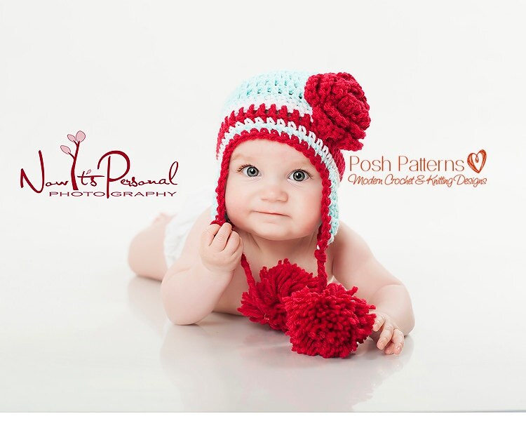 Crochet PATTERN Easy Earflap Crochet Hat Pattern Crochet | Etsy