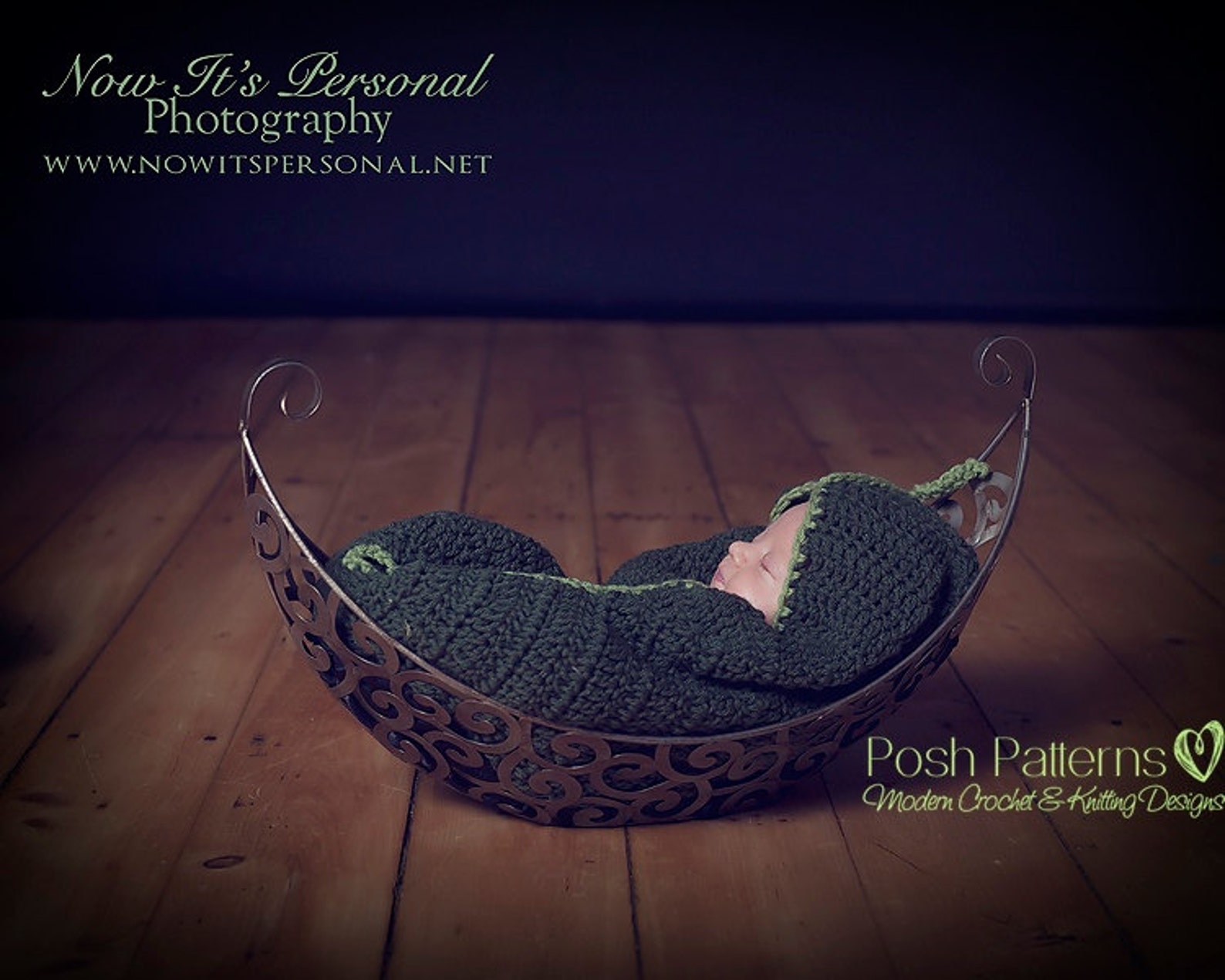 Easy Crochet PATTERN Newborn Cocoon Crochet Pattern Etsy