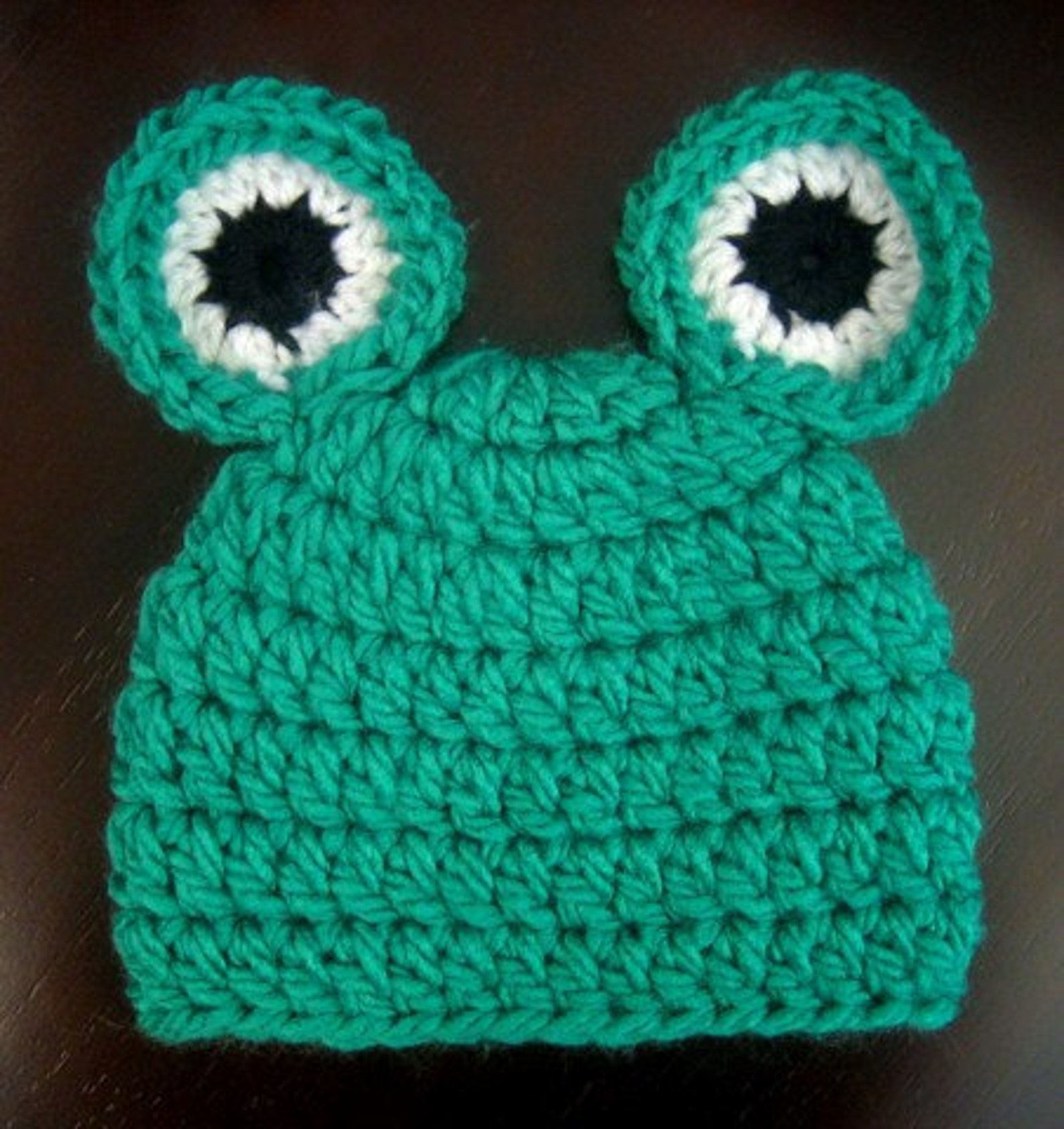 Crochet Frog Hat PATTERN – Baby Photo Prop, 3 Sizes (PDF) - Etsy