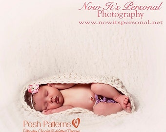 Crochet PATTERN - Cocoon Crochet Pattern - Easy Crochet Pattern - Crochet Pattern Baby -  Newborn Photography Prop Pattern - PDF 105