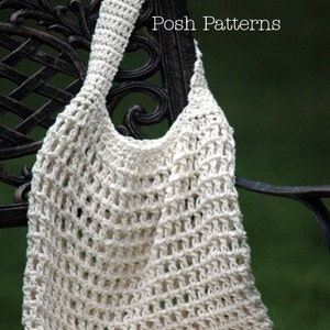 Crochet Bag PATTERN Crochet Market Bag Pattern Crochet Patterns ...