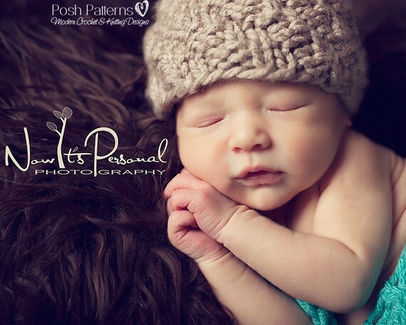 Knitting PATTERN - Spiral Knit Hat Pattern - Knitting Patterns for Men - Includes Baby, Toddler, Child, Adult Sizes - Photo Prop - PDF 278