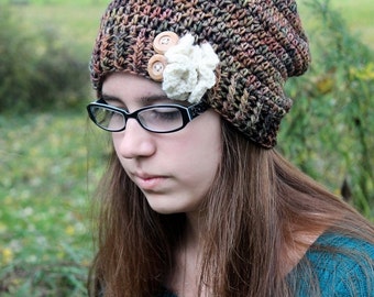 Crochet PATTERN - Slouchy Hat Pattern - Crochet Hat Pattern - Crochet Patterns for Kids - Baby, Toddler, Child, Adult Sizes - PDF 219