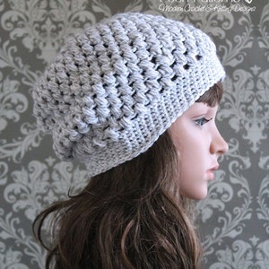 Häkelanleitung - Slouchy Hat Anleitung - Häkelanleitung - PDF Häkelanleitung
