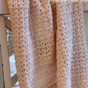 Crochet Baby Blanket Pattern - Crochet PATTERN - Crochet Blanket Pattern - Afghan Crochet Pattern - Crochet Pattern Blanket - PDF 412