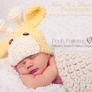 Crochet PATTERN Crochet Hat Pattern Giraffe Hat Crochet Pattern Crochet Patterns Baby, Toddler, Child, Kids, Adult Sizes PDF 175 image 3