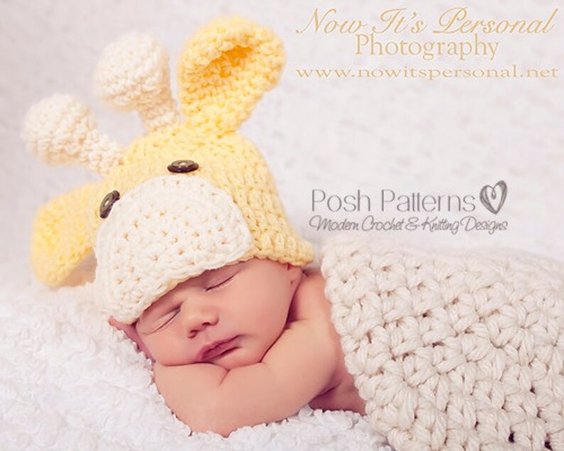 Crochet PATTERN Crochet Hat Pattern Giraffe Hat Crochet Pattern Crochet Patterns Baby, Toddler, Child, Kids, Adult Sizes PDF 175 image 3