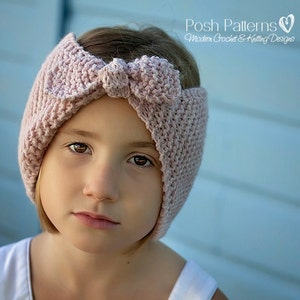 Knitting PATTERNS - Headband Knitting Pattern - Ear Warmer Knitting Pattern - Knit Headband - Babies, Toddler, Child, Adult Sizes - PDF 392
