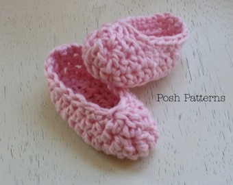 Crochet Pattern - Baby Booties Pattern - Crochet Slipper Pattern - Crochet Patterns Baby - Crochet Patterns to Print - PDF 156