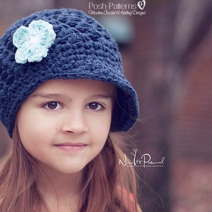 Crochet Newsboy Hat PATTERN Crochet Pattern Crochet Hat Pattern Crochet Pattern Hat Baby Adult Sizes Instant PDF Download 404 image 1