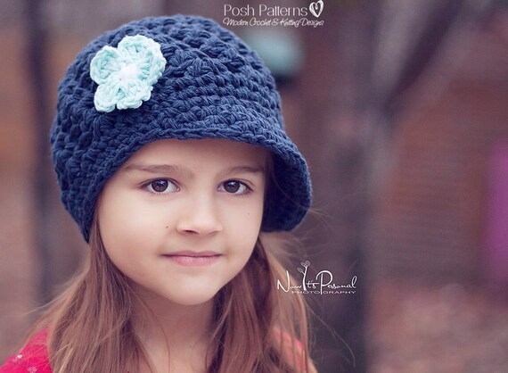 Crochet newsboy hat Clearance