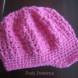 Crochet PATTERN - Crochet Hat Pattern - Newsboy Visor Hat Pattern - PDF 243 - Includes 6 Sizes Newborn Baby to Adult