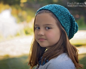 Slouchy Hat Knitting Pattern - Knit Slouchy Hat Pattern - Knitting Pattern - Knit Hat Pattern - Easy Knitting Pattern - All Sizes - PDF 431