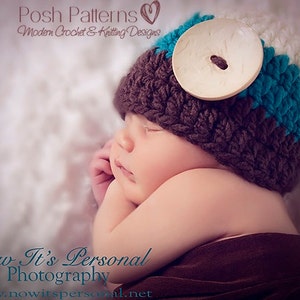 CROCHET PATTERN - Crochet Hat Pattern, Crochet Beanie, Easy Crochet Pattern (Baby, Toddler, Kids, Adult Sizes) - Instant PDF Download 179