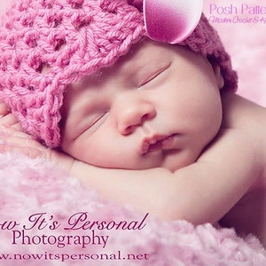 Crochet PATTERN - Crochet Hat Pattern -  Beanie Crochet Pattern - Includes 4 Sizes Newborn to Adult - Baby Gift - Instant Download PDF 244