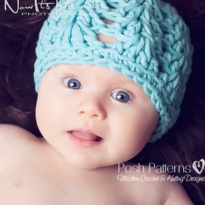 Crochet PATTERN - Crochet Hat Pattern - Crochet Pattern Baby - Crochet Patterns - Includes Baby, Toddler, Kids, Adult Sizes - PDF 190
