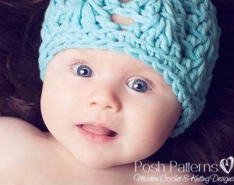 Crochet PATTERN - Crochet Hat Pattern - Crochet Pattern Baby - Crochet Patterns - Inclut Baby, Toddler, Kids, Adult Sizes - PDF 190