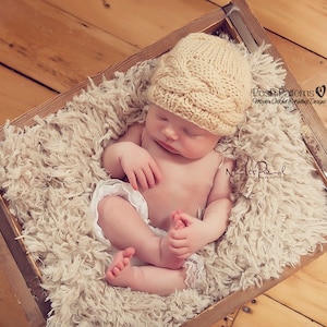 Knitting PATTERN - Knit Cable Hat Pattern - Knit Hat Pattern - Knitting Patterns - Horizontal Cable Knit Hat Pattern - 6 Sizes - PDF 368
