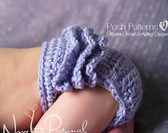 Crochet PATTERN - Ruffle Bottom Diaper Cover Pattern - Soaker Pattern - Includes 3 Sizes - Photo Prop Pattern - PDF 306