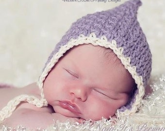 Crochet PATTERN - Vintage Baby Bonnet Crochet Hat Pattern - Includes Baby, Toddler, Child, Kids, Adults Sizes - Photo Prop - PDF 266