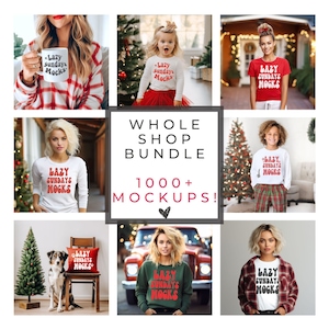 Whole Shop Mockup Bundle - Bella Canvas Bundle - Gildan Bundle - Entire Store Bundle - Comfort Colors Bundle - Kids Mockup Bundle - POD