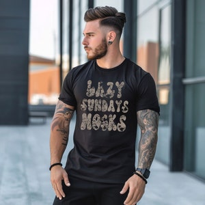 Male Model Mock Up - Gildan Black Tshirt 5000 - Mockup For Men - Man Mockup Shirt - Black Tshirt Men Mockup - Tattooed Male Tee Mockup