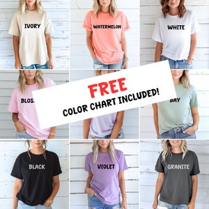 Comfort Colors C1717 Mockup Bundle Comfort Colors Tshirt Mockups C1717 T-Shirt Mock Up Bundle Pack Comfort Color Shirt Mockups image 2