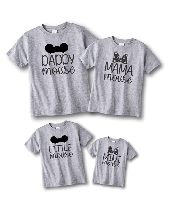 etsy disney shirts for family