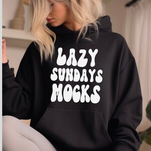 Black Gildan 18500 Hoodie Mockups, model, Hooded sweatshirt mock up