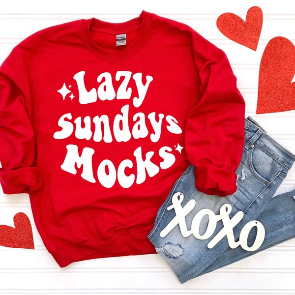 Valentines Day Gildan 18000 Mock Up, Red Sweatshirt Mockup,  Gildan red sweatshirt, Sweater Mockup, Sweatshirt Flatlay, Red Valentine's Day