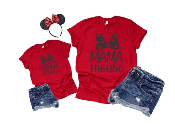 mom and daughter disney shirts