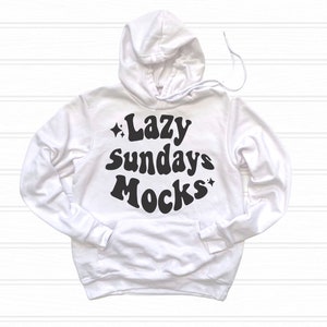 White Bella Canvas Hoodie 3719, Bella Canvas Mockup, 3719 Mock, 3719 White, Mock Up, Flatlay, Bella Canvas Sponge Fleece Hoodie